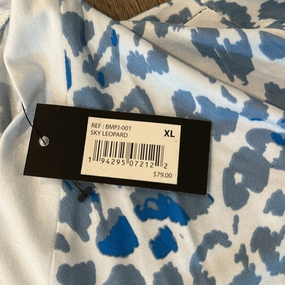 Badgley Mischka Sky Leopard Pajamas - Picture 8 of 8